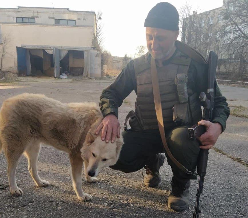 Доброволець із Харкова Анатолій Кухар