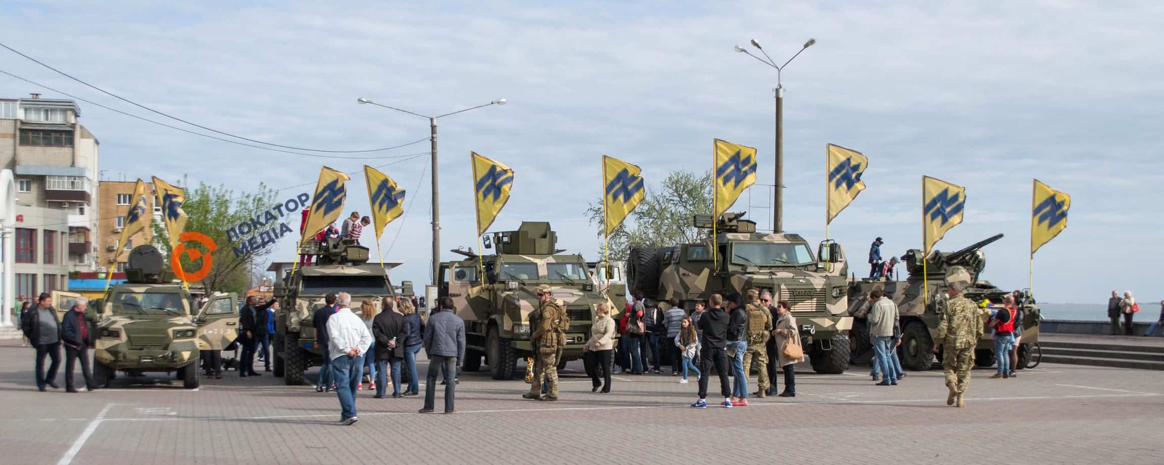 виставка полк азов у бердянську