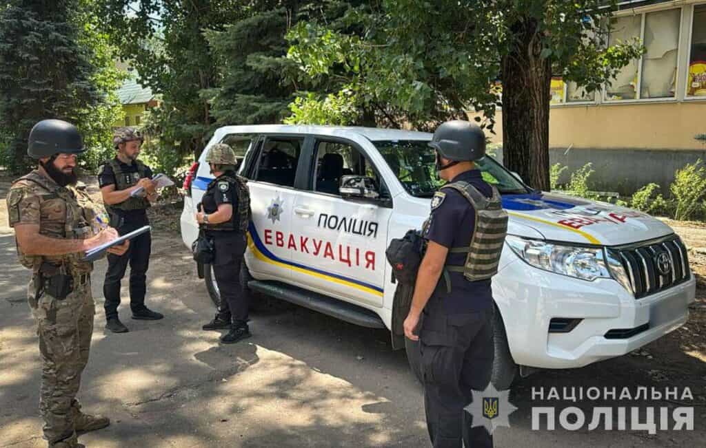 Нацполіція Евакуація Гуляйполе Дрон росіяни Атака Запорізька область