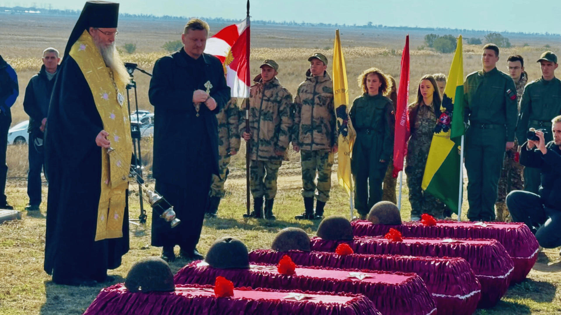 Перепоховання Червоноармійці Меморіал Мелітополь Окупанти Данильченко Слєдком