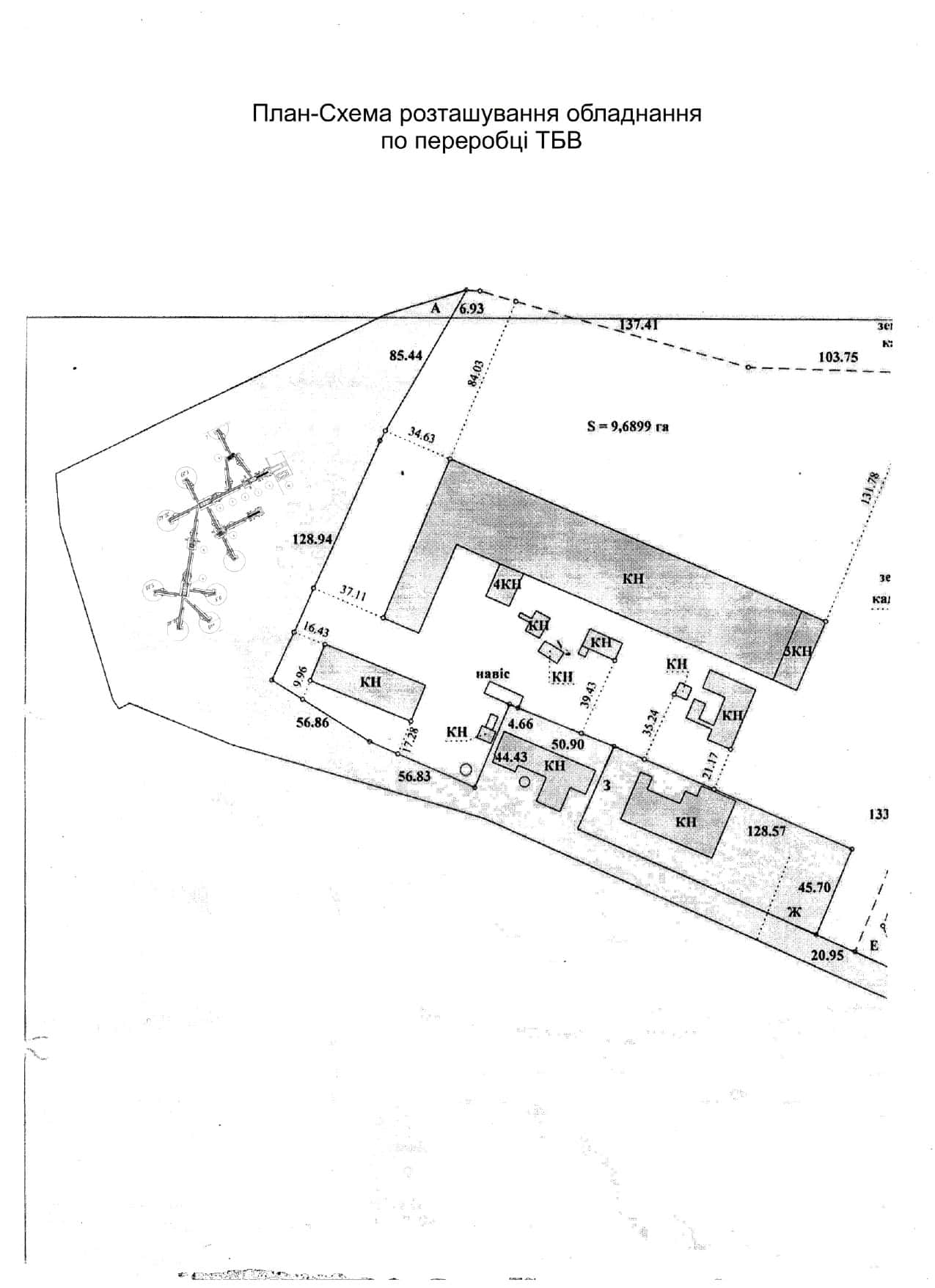 План_Схема_розташування_обладнання Комишуваха