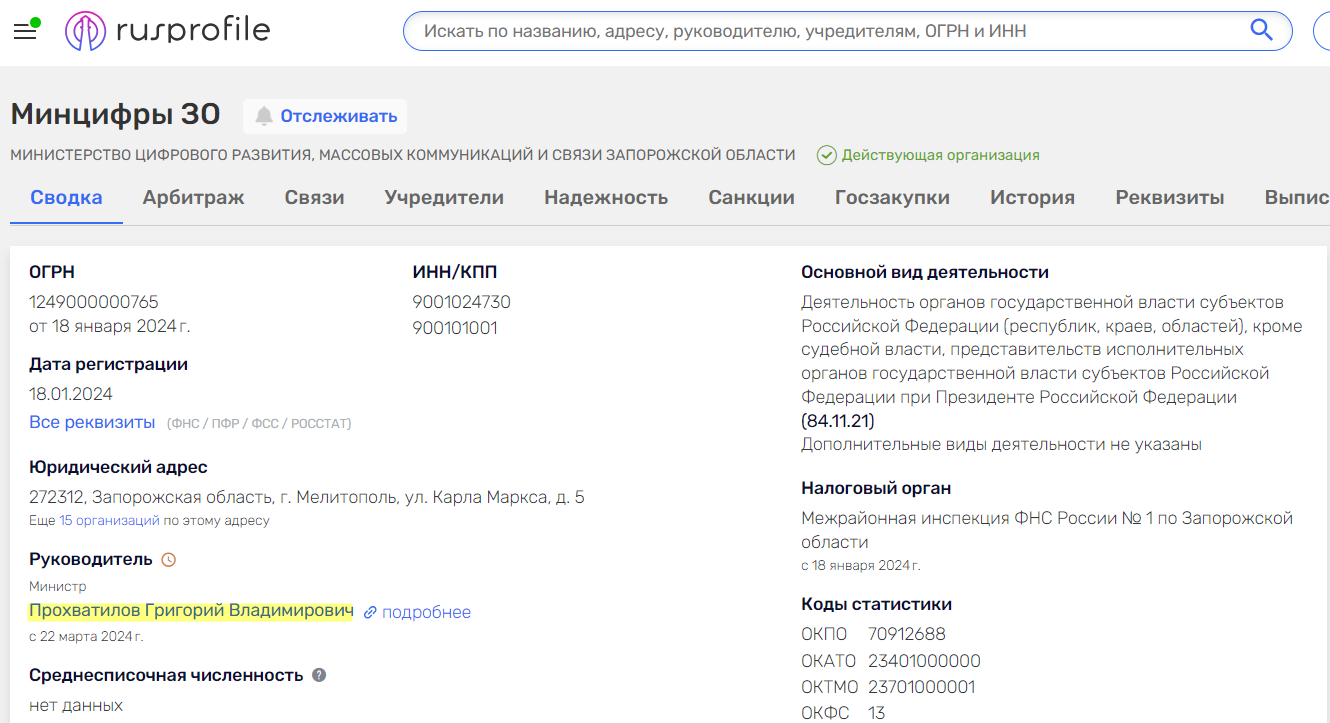 прохватилов григорий минцифры