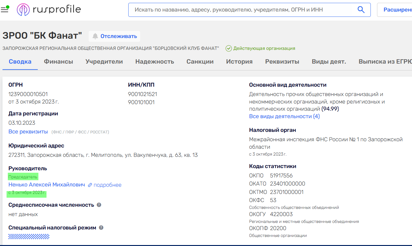 ненько олексій борцовський клуб фанат мелітополь колаборант