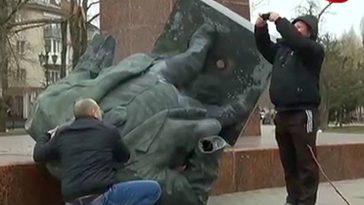 ленін бердянськ демонтаж пам'ятника