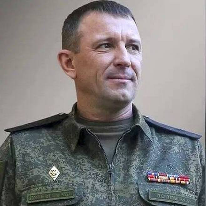 Попов Іван Іванович генерал-майор окупант 35 армія рф