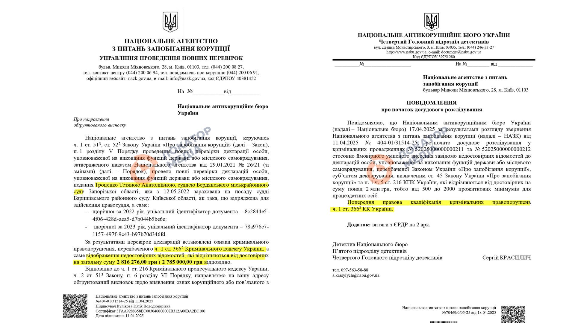 троценко тетяна суддя набу