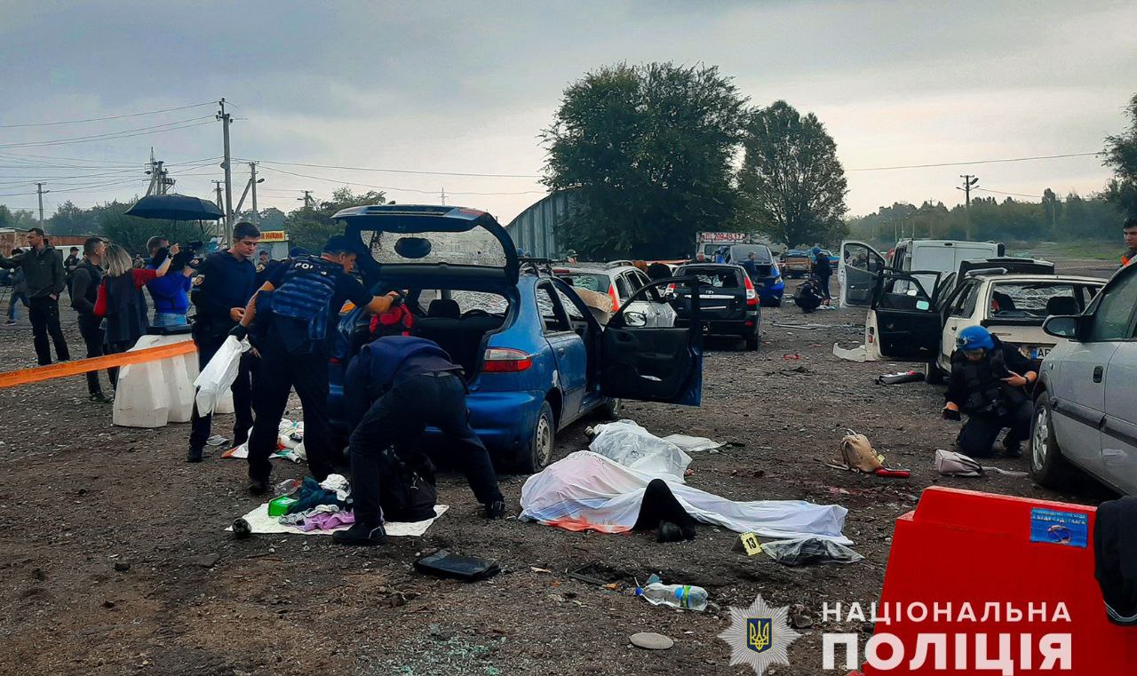 ракетний удар по автоколоні запоріжжя