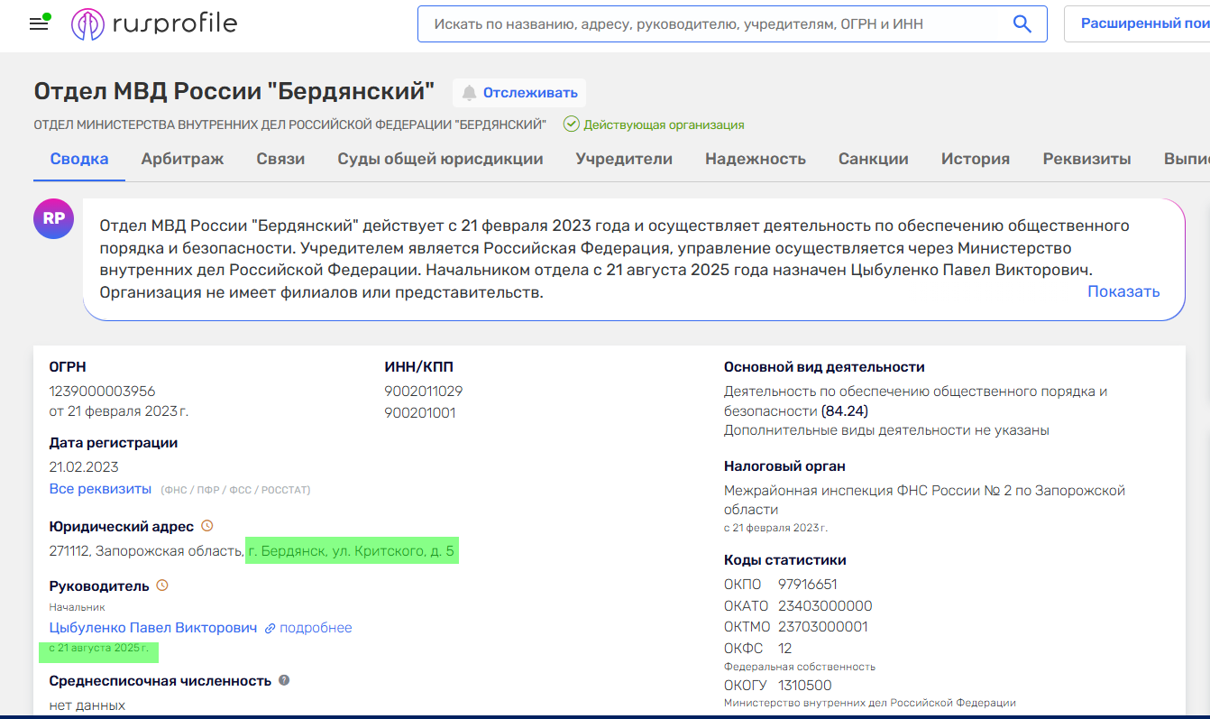 Цибулєнко Павєл Вікторовіч заступник начальника поліції приморсько-ахтарськ