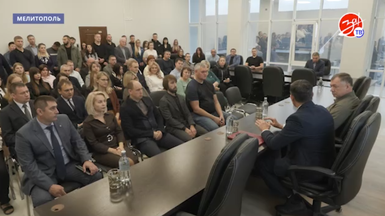 хуснуллін в мелітополі окупація