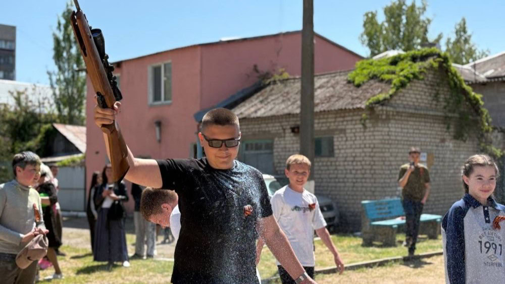 Цвєта Перемоги, забіг, учні