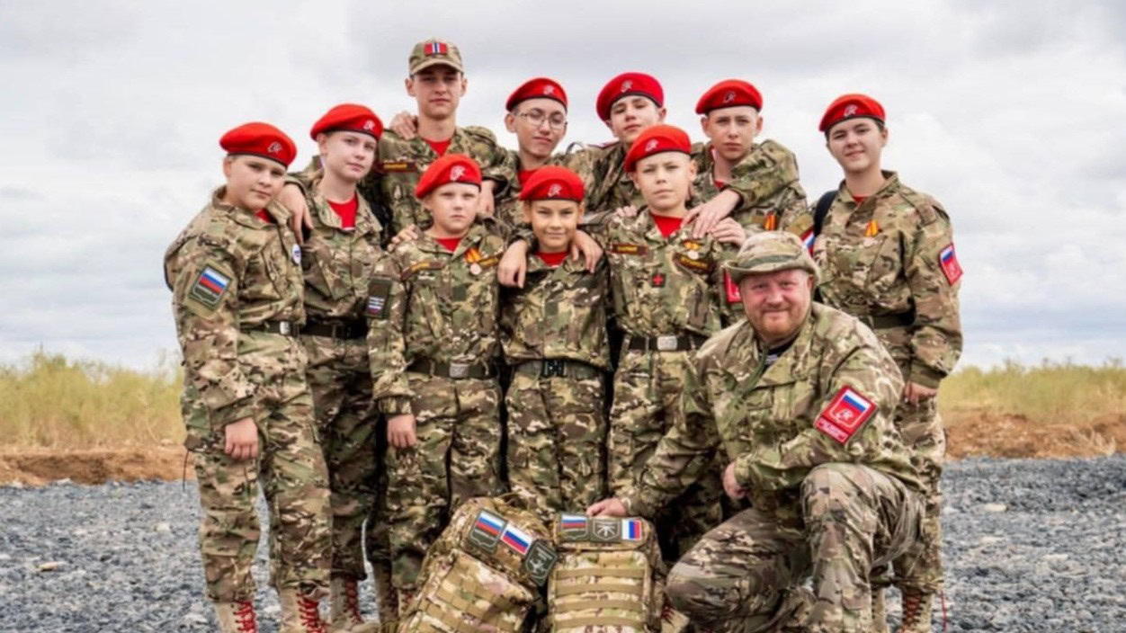 Проведення "військово-патріотичної" гри Зарниця 2.0. на ТОТ Запорізької області